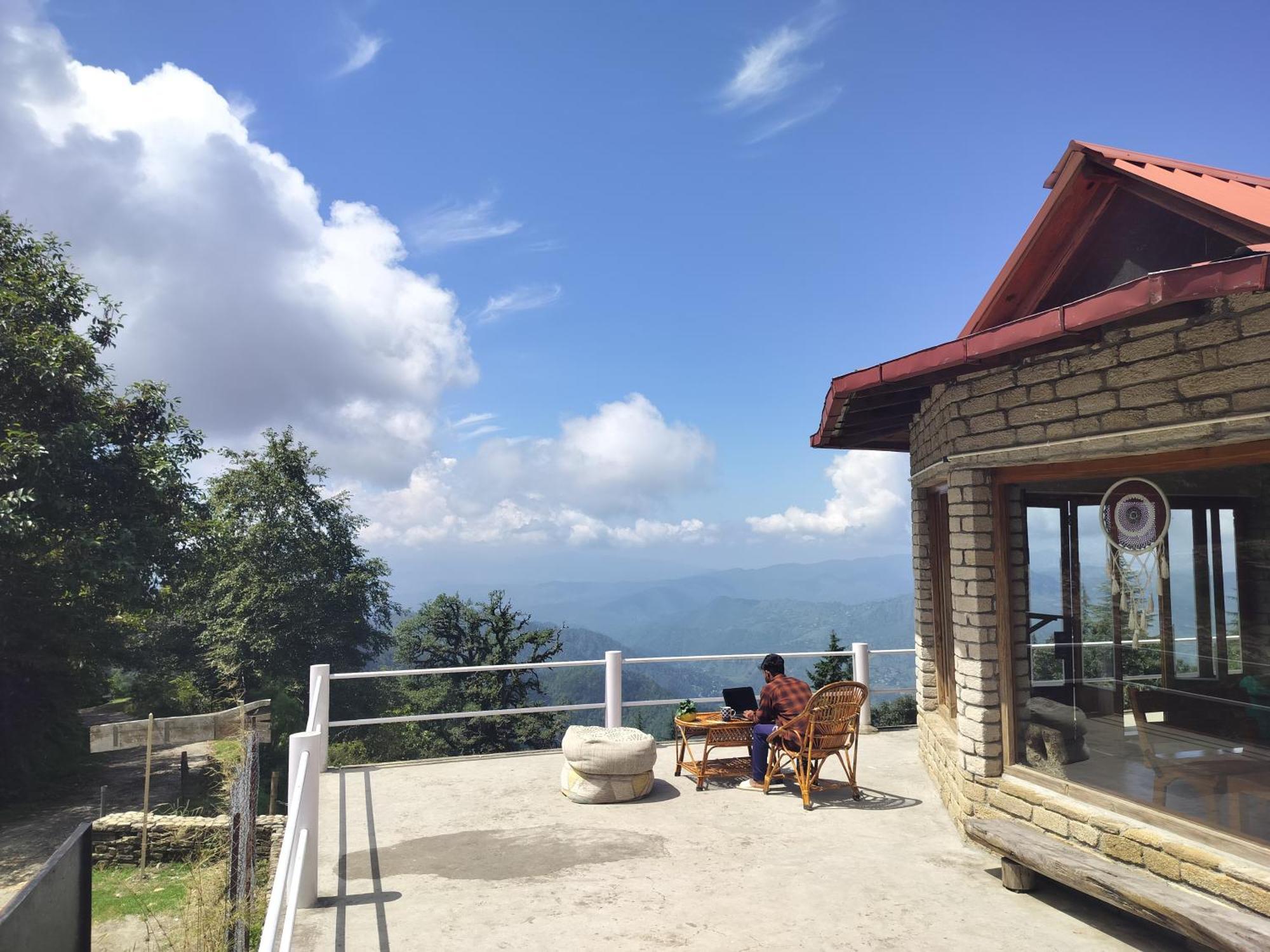 Simba Jungle Lodge, Binsar Wildlife Sanctuary Екстериор снимка