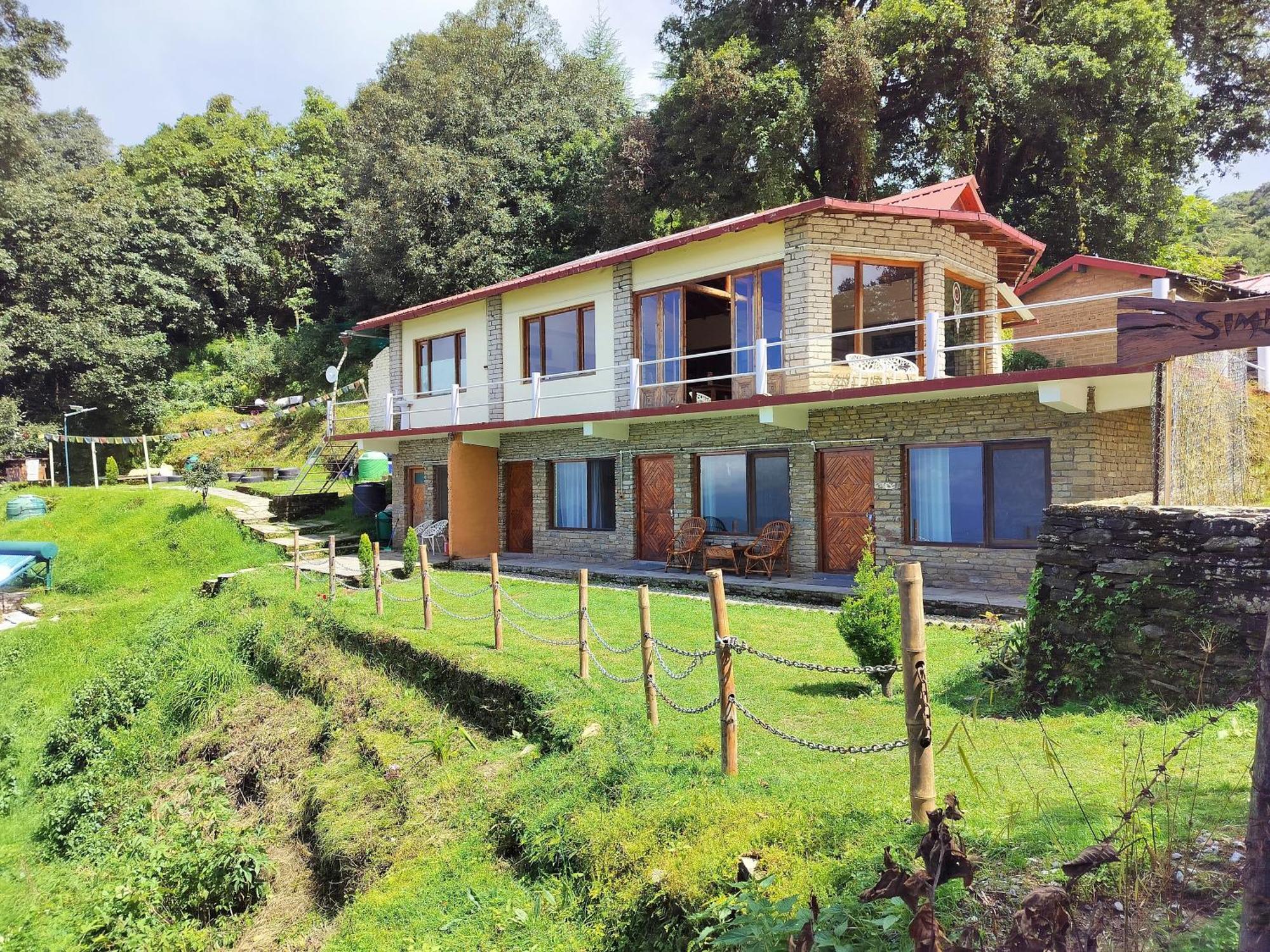 Simba Jungle Lodge, Binsar Wildlife Sanctuary Екстериор снимка